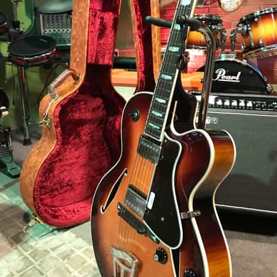 Guitarra de caja Fujigen FGN Masterfield Jazz HH Jazz Burst image 22