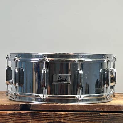Pearl Steel Snare 1990’s - Chrome 14x5.5 image 7
