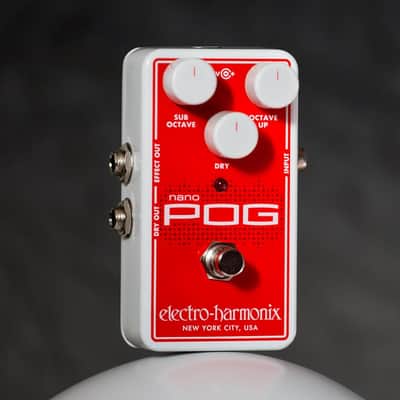 Electro Harmonix Nano Pog Pitch Shifter Guitar Effects Pedal image 2