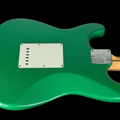 1995 Fender Stratocaster Eric Clapton Signature with Lace Sensors ~ Candy Green image 3