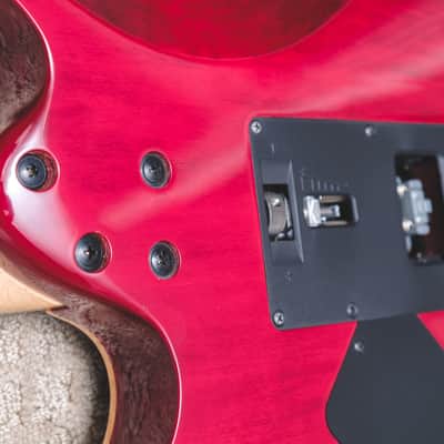 Ibanez RG920QMZ Premium Electric Guitar   red image 10