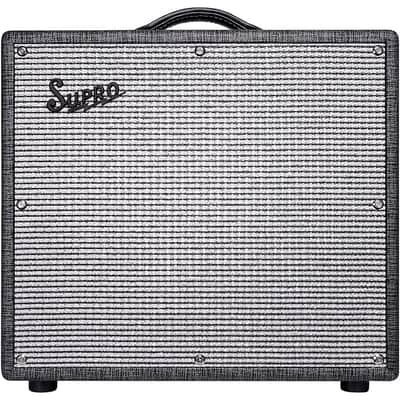 Supro Black Magick Reverb 25W 1x12 Tube Guitar Combo Amp Regular image 1
