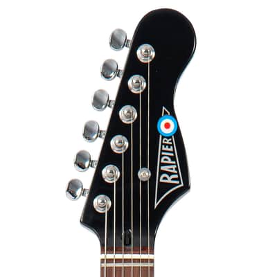 Rapier Deluxe Electric Guitar ~ Gloss Black image 6