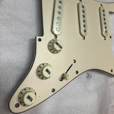 Stratocaster Style Loaded Pickguard - 2026 - Aged White image 3