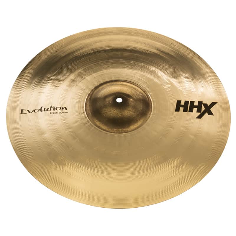 SABIAN 19" HHX Evolution Crash Cymbal Brilliant Finish image 1