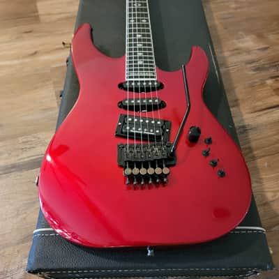 Kramer American Stagemaster Custom Electric Guitar 1980s Candy Red W/OHSC image 2