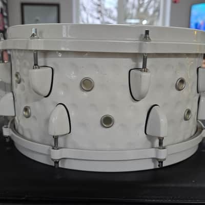 VINNIE PAUL'S PROTOTYPE Golf Ball Snare Drum Hammered Steel DDrum Custom Pantera Drummer Artist Owned Vinnie Paul Home Recording Studio Memorabilia Dime Dimebag Darrell image 10