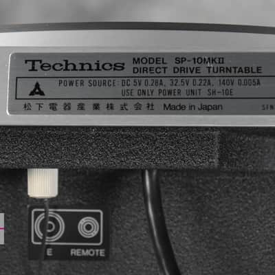 Technics SP-10MK2 Direct Drive turntable w/SH-10E in Very Good Condition + image 11