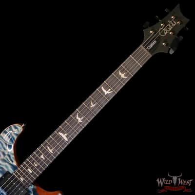 2026 PRS Signature Dealer Exclusive LTD Artist Grade Custom 24 Quilt Faded Indigo(Private Stock Color) 7.15 lbs image 4