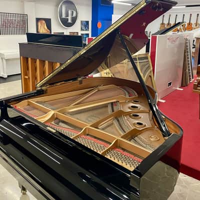 Yamaha C1 PIANOFORTE MEZZA CODA NERO image 5