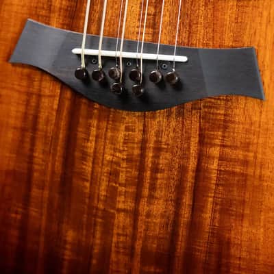 Taylor Catch Custom #44 C24e Grand Auditorium Baritone-8 8-String Acoustic/Electric Guitar - Figured Blackwood with Hardshell Case image 19