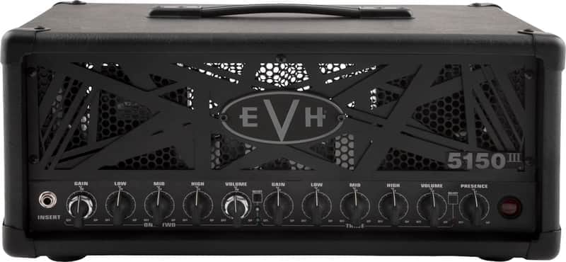 EVH 5150 III 50S 6L6 3-Channel 50-Watt Guitar Amp Head Stealth Black image 1