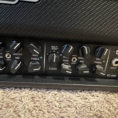 Immagine Mesa Boogie Triple Crown TC-100 Mesa/Boogie Triple Crown TC-100 - 100-watt, 3-channel guitar amplifier head - Black - 4