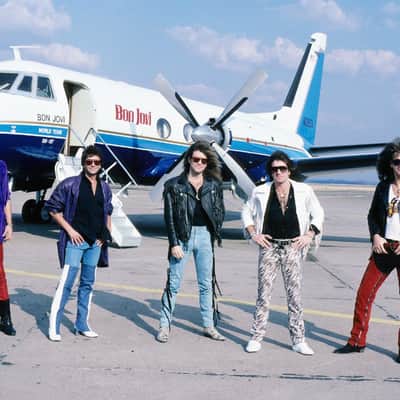 Bon Jovi - Richie Sambora owned 1987 Custom Kramer Custom Pacer 1987 Champagne Flip / Flop Flamed image 14