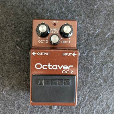 Boss OC-2 Octaver (Black Label) 1982 - 1984 - Brown image 2