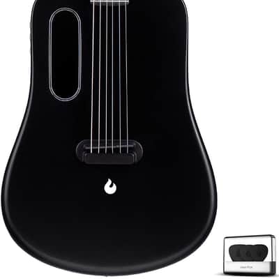 LAVA Music LAVA ME 2 Carbon Fiber Guitar, Black W/ built in effects/speaker  "Authorized Dealer" image 3