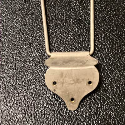Vintage 1950's Waverly Archtop Tailpiece Gibson ES-125 Vega Harmony Guild X-150 Epiphone Sorrento image 3
