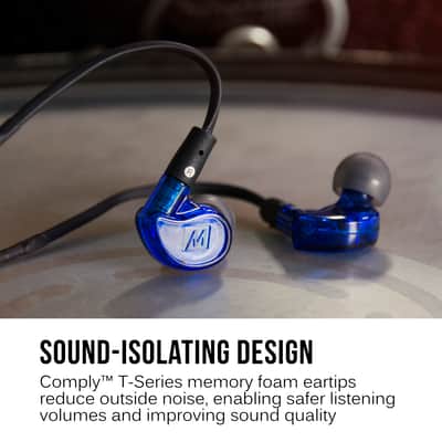 MEE audio M6 PRO 2nd Generation Universal-Fit Noise-Isolating Musicians’ in-Ear Monitors B image 5