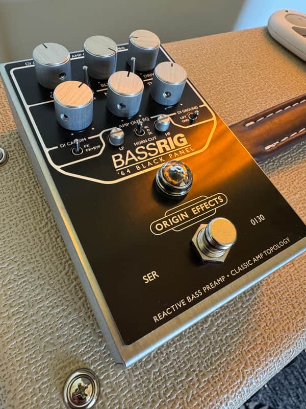 Origin Effects BASSRIG '64 Black Panel