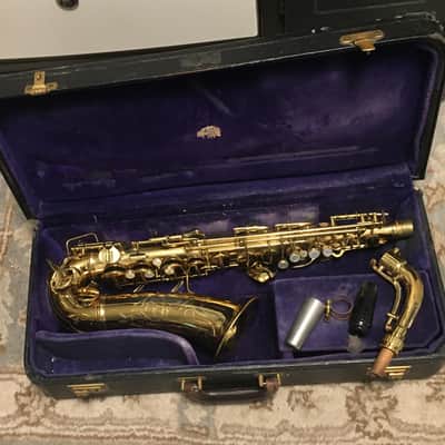 SUMMER DEAL CONN SAXOPHONE 6M VIII 1937 NAKED LADY ORIGNAL CASE , MOUTHPIECE , NEWER PADS , NICE SHAPE image 1