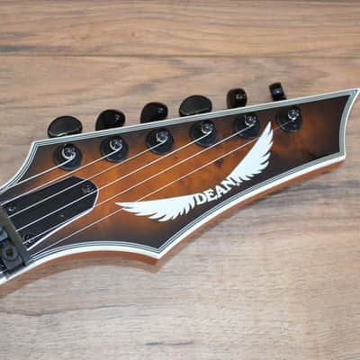 Dean Exile Select Multi Scale with Kahler 2021 Burled Maple Snbb Satin image 3