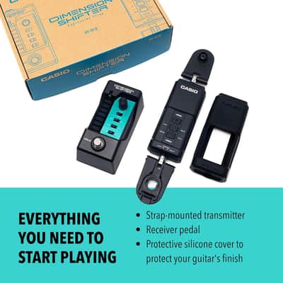 Casio Dimension Shifter - Dimension Shifter Strap-Based Expression Controller – Wireless Guitar Strap Effect Controller with Bluetooth, Expression & Footswitch Modes image 9