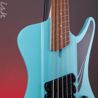 Dingwall D-Roc Standard 5-String Bass Matte Celestial Blue image 4
