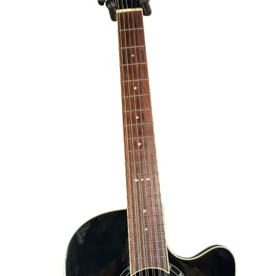 Ovation Standard Balladeer 12-String 2751AX 2013 - Gloss Black image 3