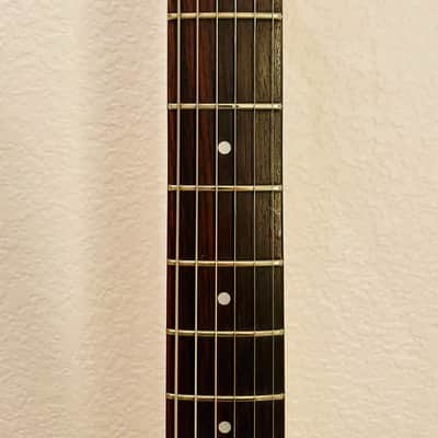 Bradley By Fujigen-Gakki Star Shaped 24 3/4” Scale Mahogany Body 1980’s - Gloss Black image 14