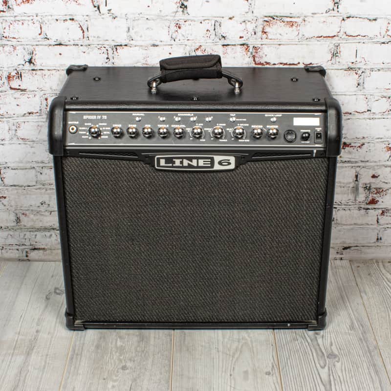 Line 6 - Spider IV 75 4-Channel 1x12" 75W Solid-State Guitar Combo Amplifier - USED image 1