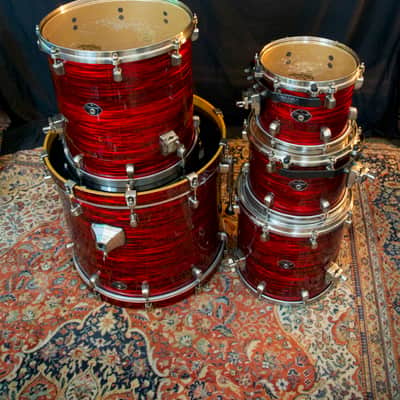 Tama Starclassic EFX 2004 - Red Silk- 5 piece image 14