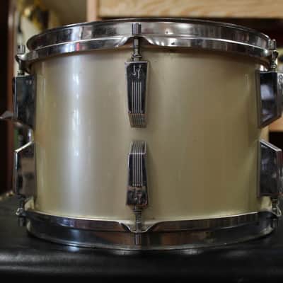 1970s Sonor Phonic Outfit in Metallic Silver 16x22 9x13 10x14 16x16 image 17
