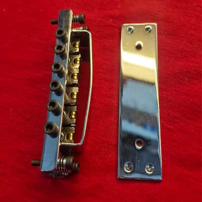 Roller saddles bridge for Rickenbacker guitar image 2
