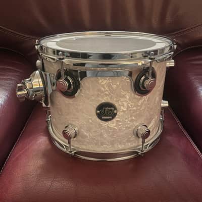 DW Performance White Marine Pearl Rack Tom 12x9" image 3