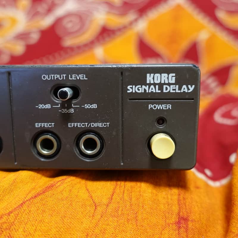 Junk】 Korg SD-400 Signal Delay MN3005 MN3007 Analog Delay Echo