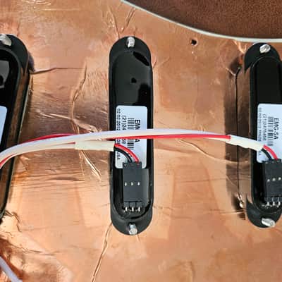 Left-Handed EMG SA Loaded Strat Pickguard - Solderless / Tested image 10