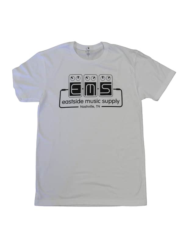 classic pedal logo t-shirt - white-m image 1