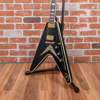 Gibson Custom Art & Historic Flying V Custom “One Of The Forty” Ebony 2002 w/Hard Shell Case image 5