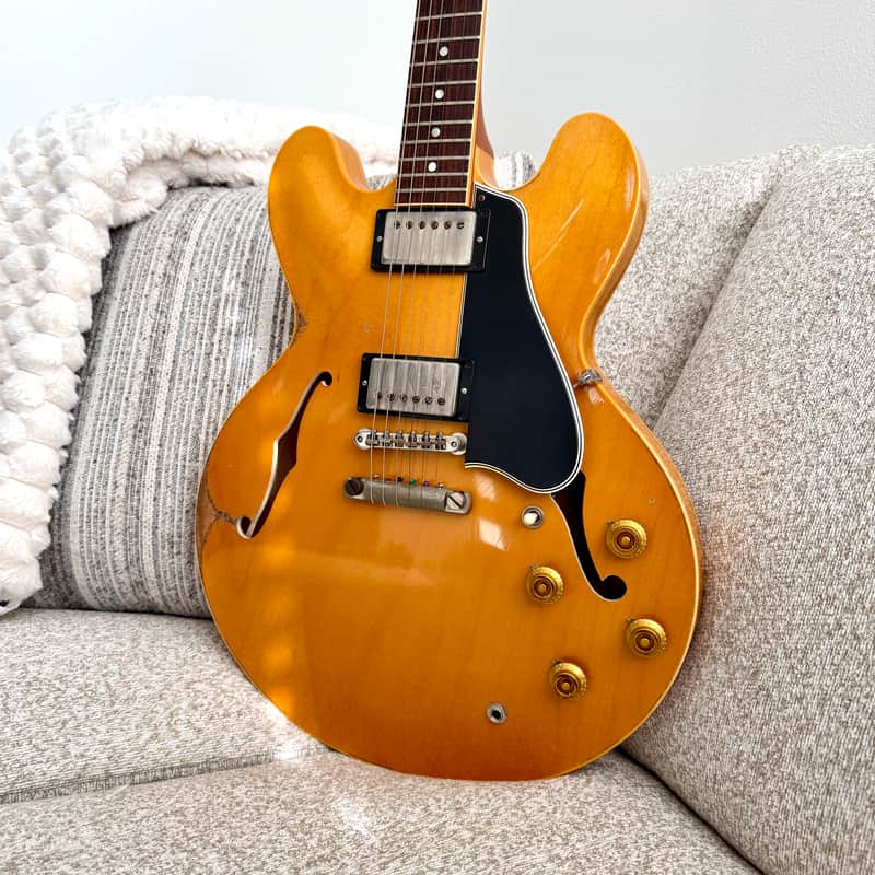 Gibson Custom Shop Murphy Lab '59 ES-335 Reissue Ultra Heavy Aged 2022 - Natural image 1