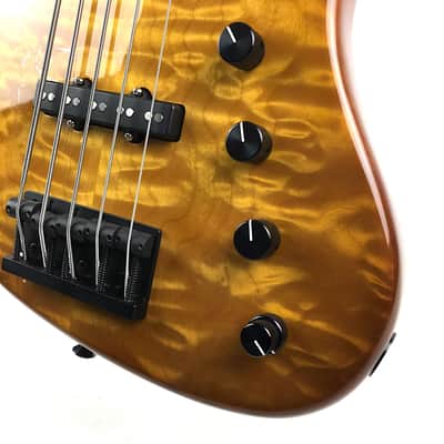 Sadowsky NYC Vintage 5-21 Standard J-Bass 2019 Quilted Maple/Brazilian Rosewood image 6