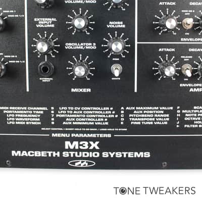 Immagine Macbeth Studio Systems M3x Synthesizer midi rack minimoog + VINTAGE SYNTH DEALER - 3