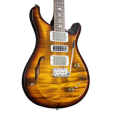 PRS S2 Special Semi-Hollow Black Amber - Custom Electric Guitar image 6