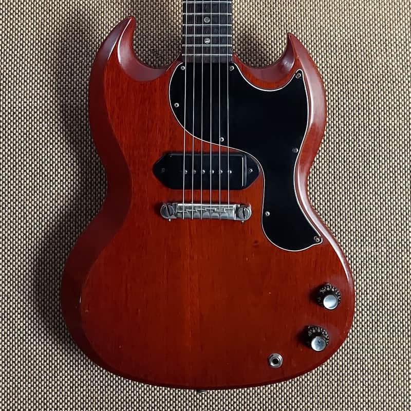 Gibson SG Junior 1965 100% Original Wide Nut RARE Non-Trem Version (327) image 1