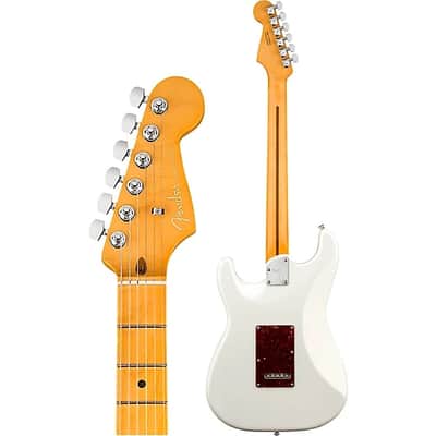 Fender American Ultra Stratocaster HSS Maple Fingerboard Electric Guitar 2024 - Arctic Pearl image 4