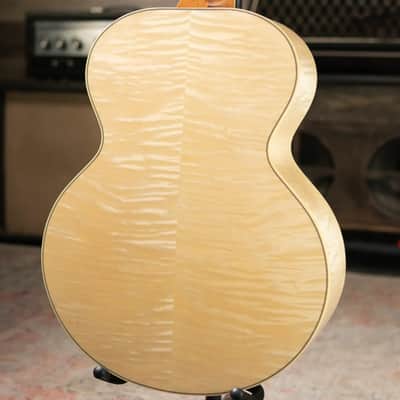 Gibson Custom Shop 1952 J-185 Acoustic Guitar - Antique Natural with Hardshell Case image 2