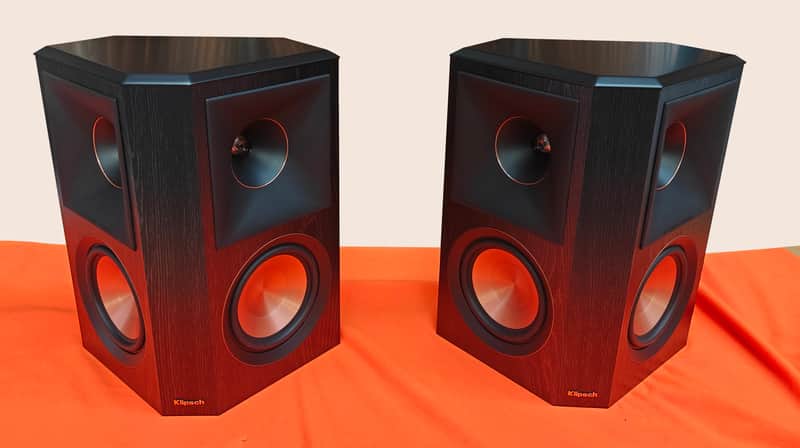 Klipsch RP-502S II Surround Speakers Ebony (1 pair) image 1