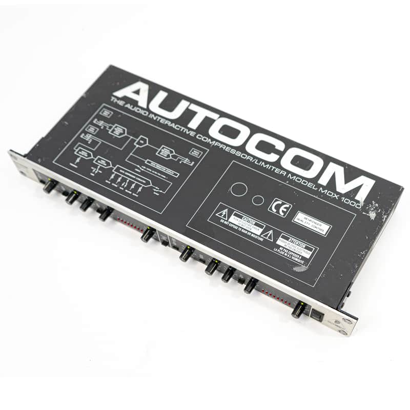 Behringer Autocom MDX 1000 Compressor / Limiter Rackmount | Reverb