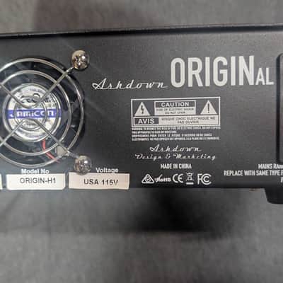 Ashdown Engineering OriginAL HD-1 300w Mini Bass Head with 300w 1 x 12" RM-112T-EVO II Super Lightweight Bass Cabinet image 3