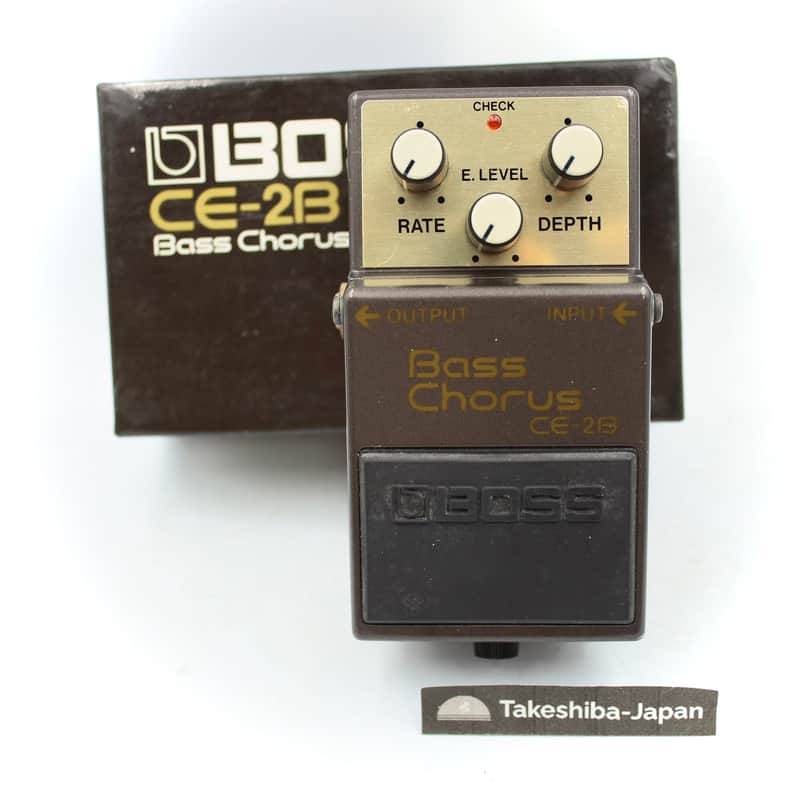 ギター BOSS CE-2B BOSS CE-2B Bass Chorus 1990 Vintage Bass Guitar Effects Pedal F