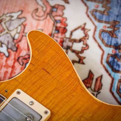 GIBSON USA Custom Shop Collector's Choice #1 Gary Moore Aged/Signed '59 Les Paul Standard Reissue "Butterscotch" (2010) image 9
